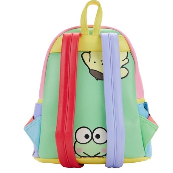 Sanrio Hello Kitty My Melody & Friends Kuromi Mini Color Backpack by Loungefly - Picture 6 of 16